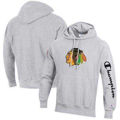 Champion Blackhawks Reverse Weave Pullover Hoodie - Men's