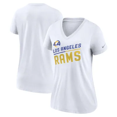 Nike Rams Slant Logo V-Neck T-Shirt - Women's