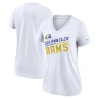 Nike Rams Slant Logo V-Neck T-Shirt - Women's