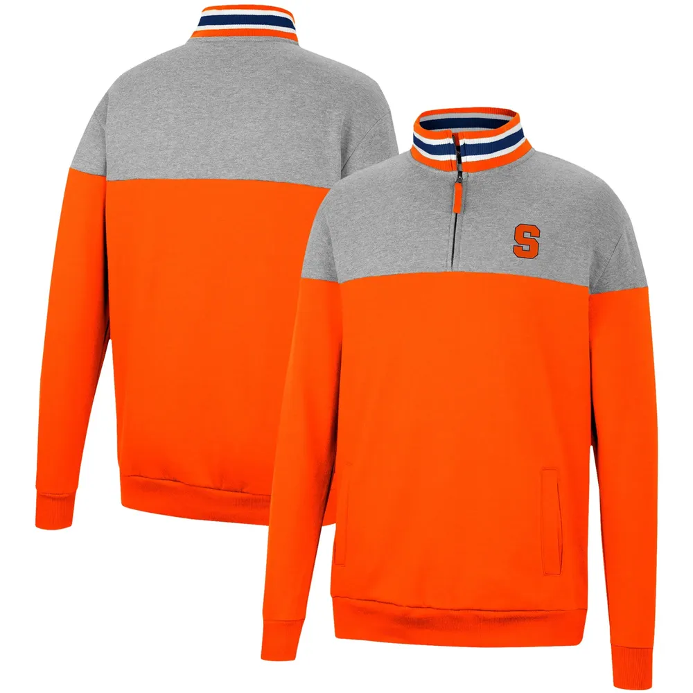 Colosseum Syracuse Be the Ball Quarter-Zip Top - Men's