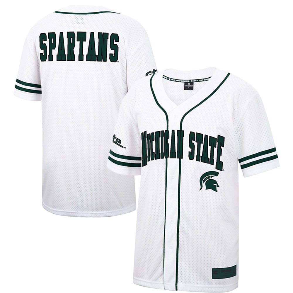 Spartans, Michigan State Nike Replica Baseball Jersey