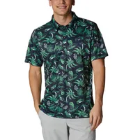 Columbia Notre Dame Super Terminal Tackle Omni-Shade Polo - Men's