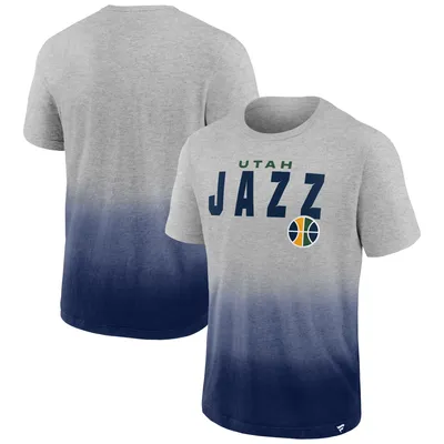 Fanatics Jazz Board Crasher Dip-Dye T-Shirt - Men's