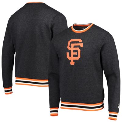 New Era Giants Ringer Pullover Sweatshirt - Men's