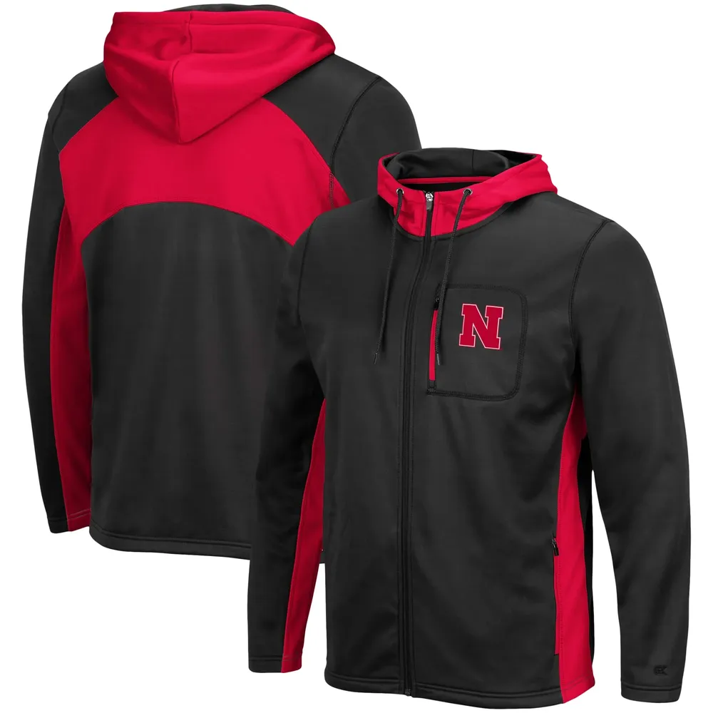 Colosseum Nebraska Luge 2.0 Full-Zip Hoodie - Men's