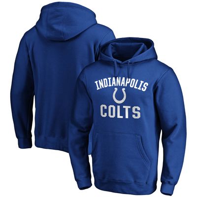 Fanatics Colts Victory Arch Team Fitted Pullover Hoodie - Men's