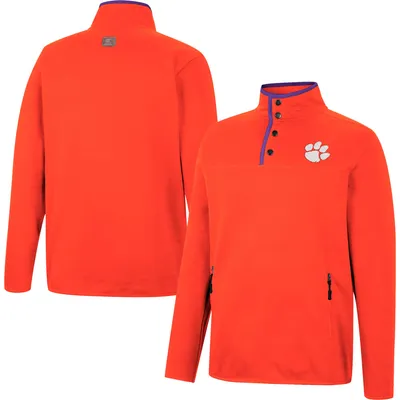 Colosseum Clemson Rebound Quarter-Snap Jacket - Men's