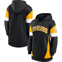 Fanatics Steelers Lock It Down Pullover Hoodie - Women's