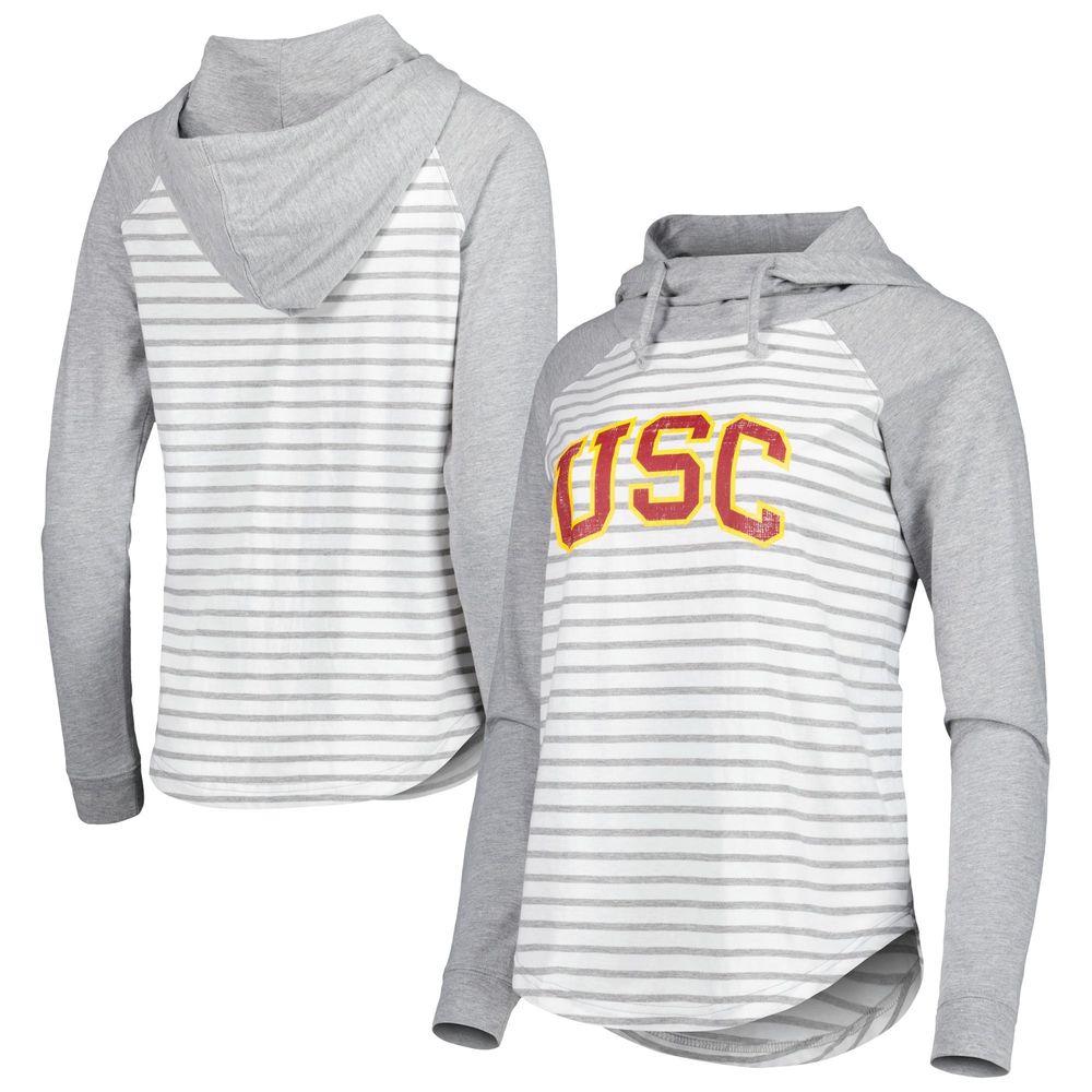 Colosseum USC Gloria Raglan Long Sleeve Hoodie T-Shirt - Women's