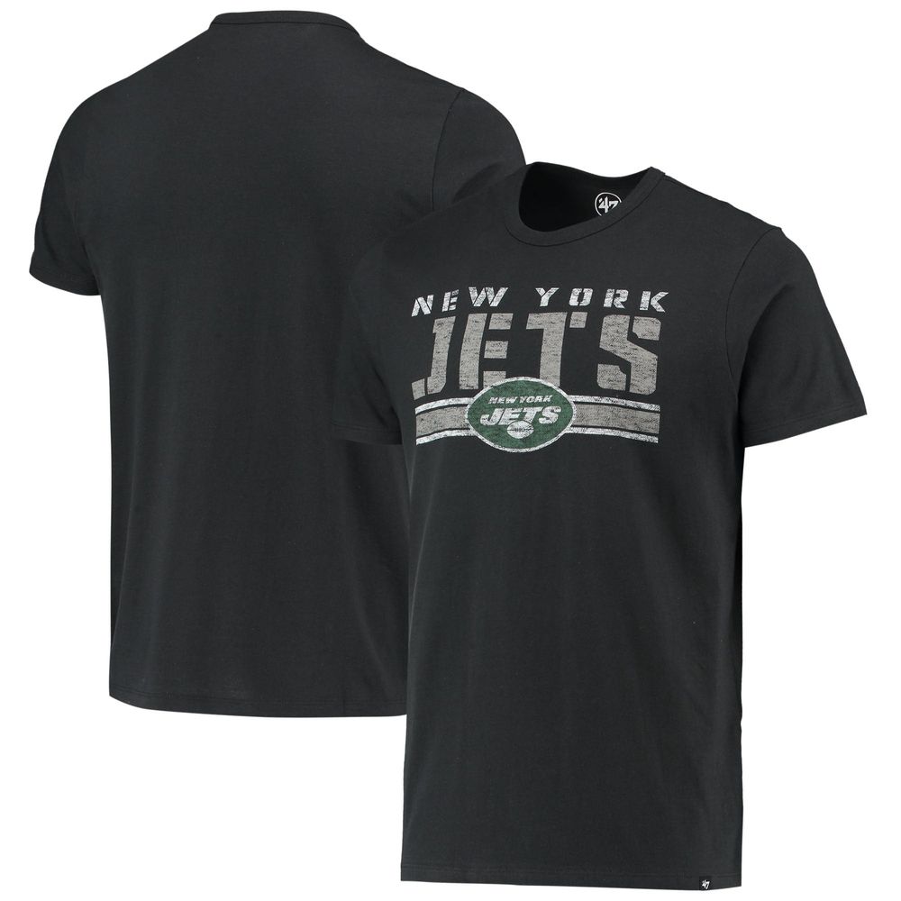 47 Brand Jets Team Stripe T-Shirt - Men's