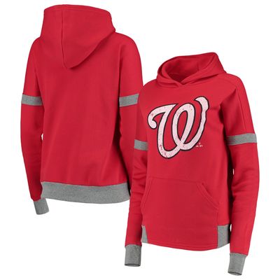 Majestic Threads Nationals Iconic Fleece Pullover Hoodie - Women's