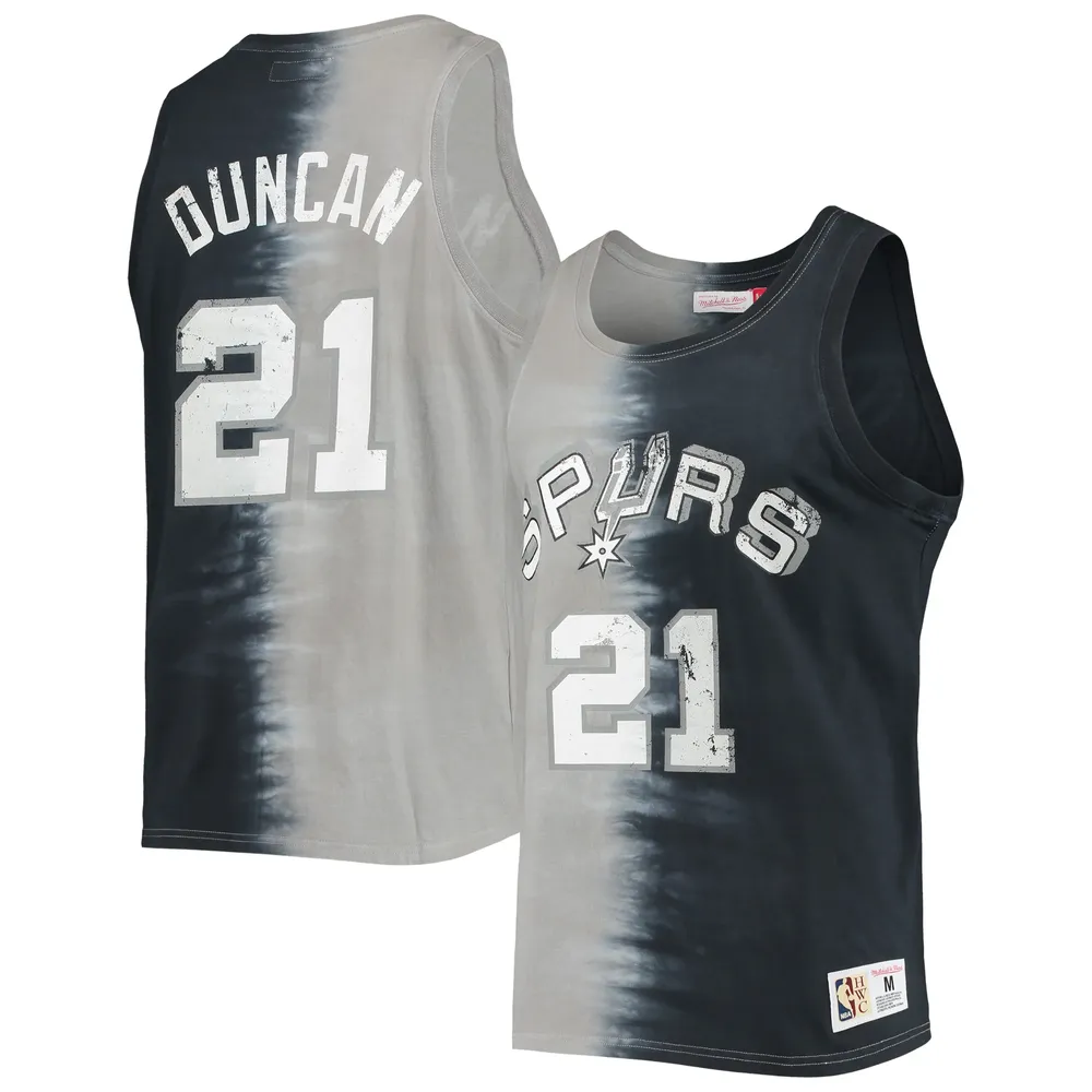 Mitchell & Ness Spurs Hardwood Classics Tie-Dye Tank Top - Men's