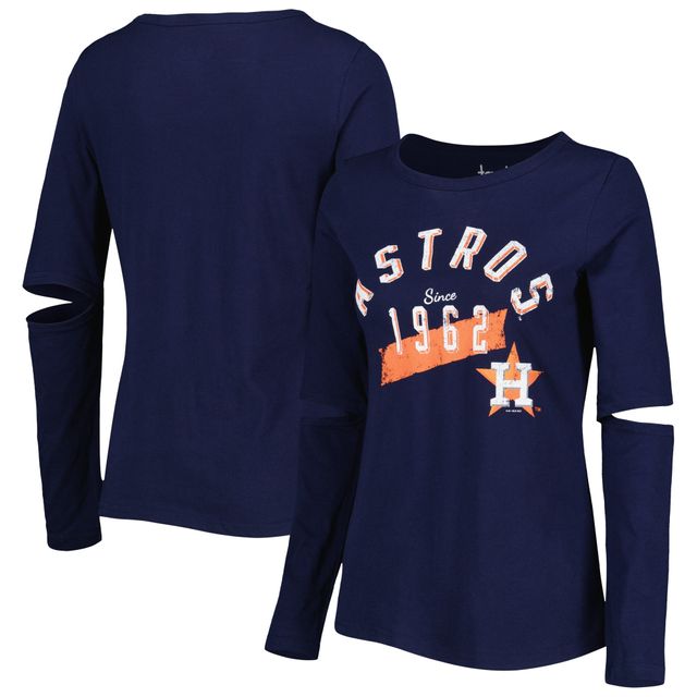 Profile Astros Plus Size Colorblock T-Shirt