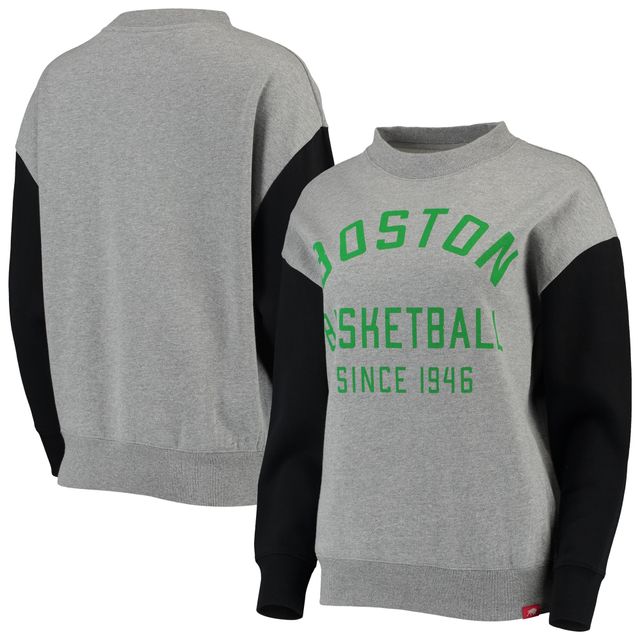 Sportiqe Celtics Ivy Varsity Pullover Sweatshirt - Women's