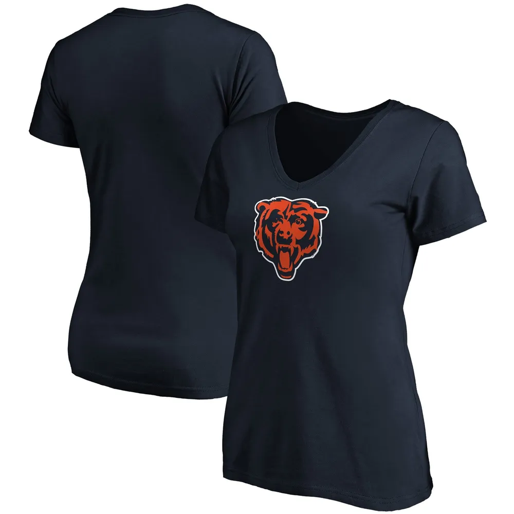 Fanatics Bears Primary Logo V-Neck T-Shirt - Women's