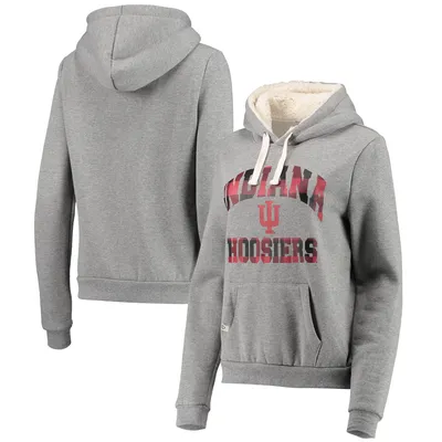 Colosseum Indiana Plaid Sherpa Pullover Hoodie - Women's