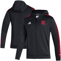 adidas Nebraska 2021 Sideline AEROREADY Full-Zip Hoodie - Men's