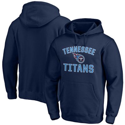 Fanatics Titans Victory Arch Team Fitted Pullover Hoodie - Men's