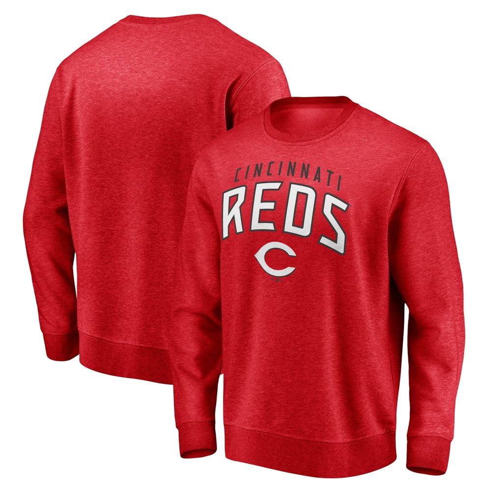 Fanatics Reds Gametime Arch Pullover Sweatshirt - Men's