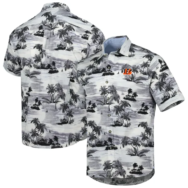 Men's FOCO Cream Jacksonville Jaguars Paradise Floral Button-Up Shirt