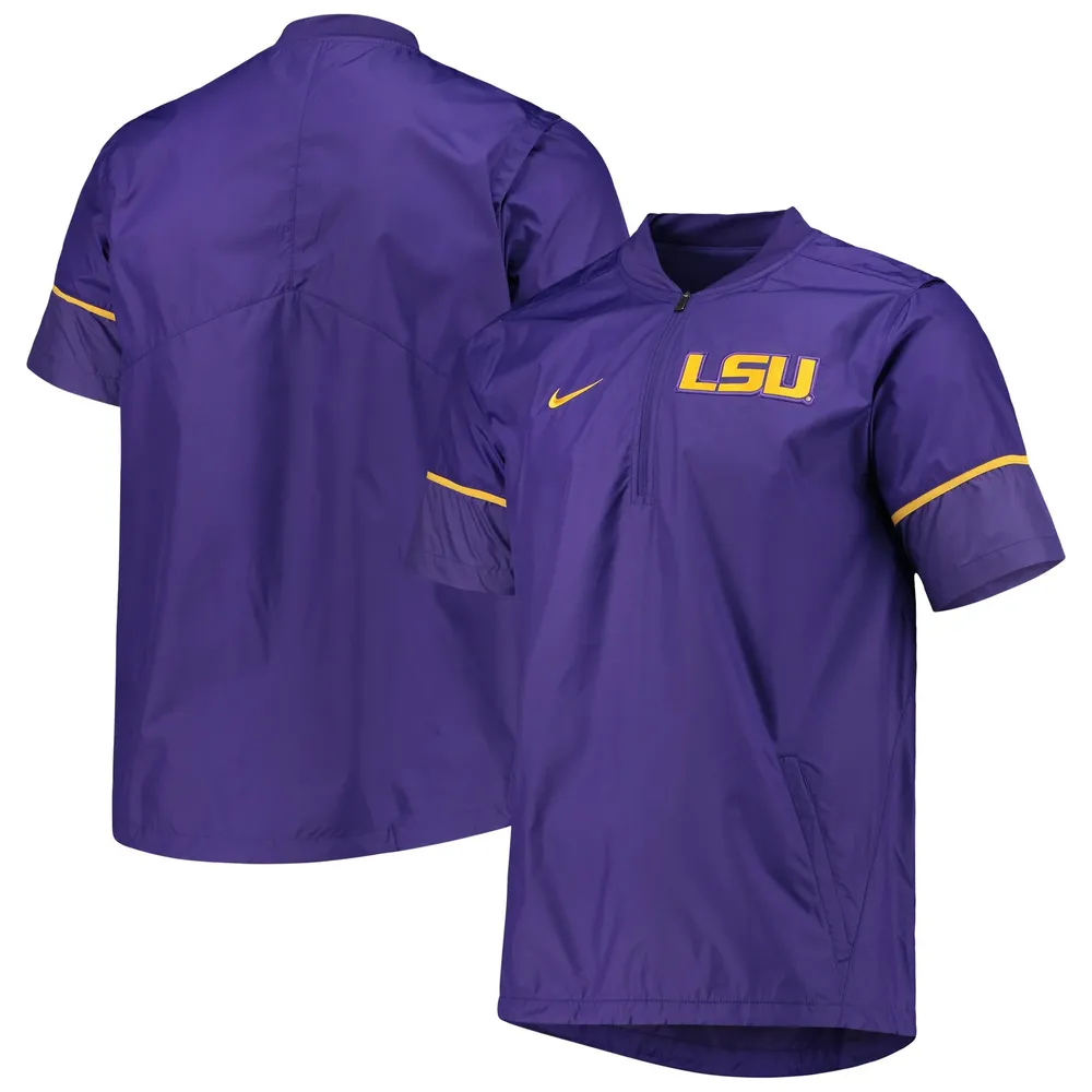 Nike LSU Hot Quarter-Zip Jacket - Men's