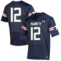 Under Armour Navy #12 Rivalry Replica Jersey - Men's