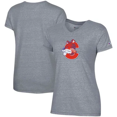 Champion Clemson Vault Logo V-Neck T-Shirt - Women's