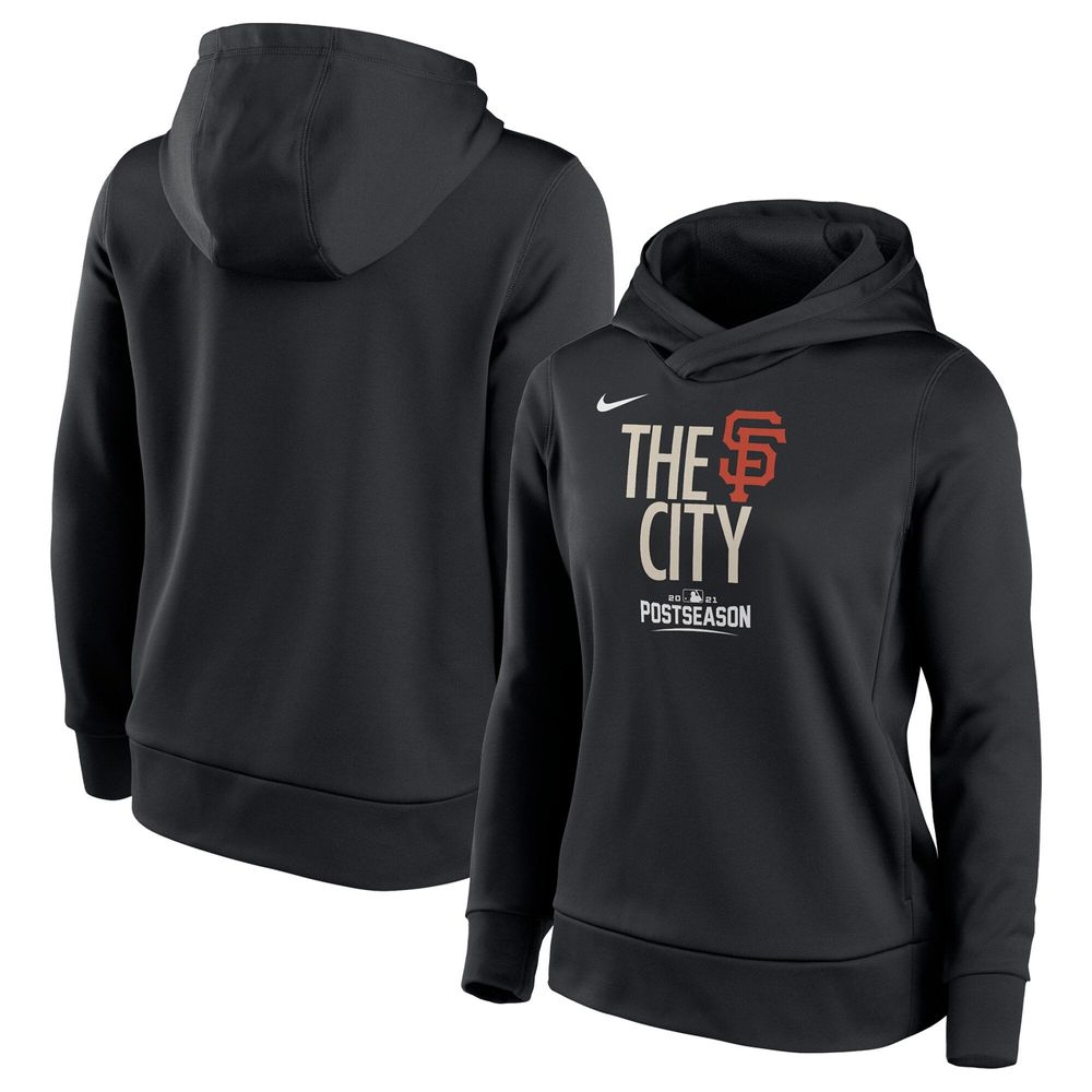 Nike Giants Postseason Dugout Pullover Hoodie - Women's