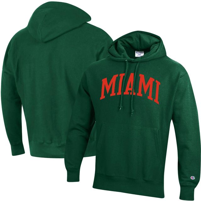 Champion Miami FL Team Arch Reverse Weave Pullover Hoodie - Men's
