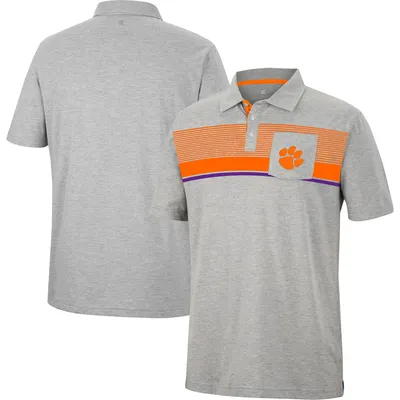 Colosseum Clemson Golfer Pocket Polo - Men's