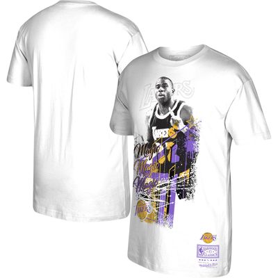 Mitchell & Ness Lakers Burst T-Shirt - Men's