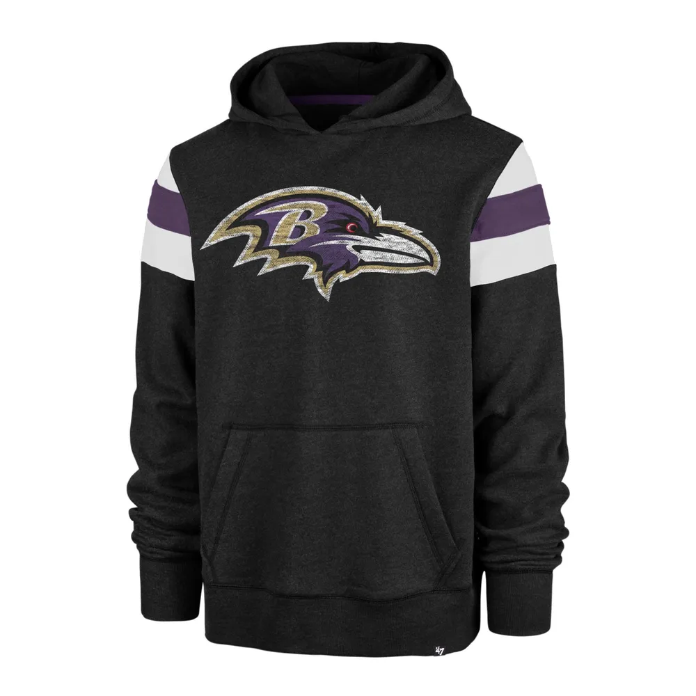 New Era Men's Baltimore Ravens Combine Offside Purple Hoodie