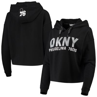 DKNY Sport 76ers Maddie Cropped Hoodie - Women's