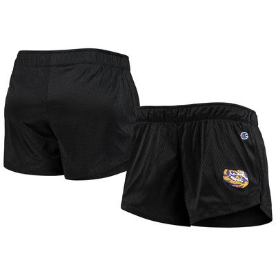 Champion LSU Logo Mesh Shorts - Women's