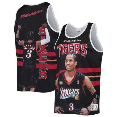 Mitchell & Ness 76ers Hardwood Classics Tank Top - Men's