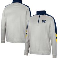 Colosseum Michigan Bushwood Fleece Quarter-Zip Jacket - Men's