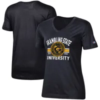 Champion Grambling Primary Logo V-Neck T-Shirt - Women's