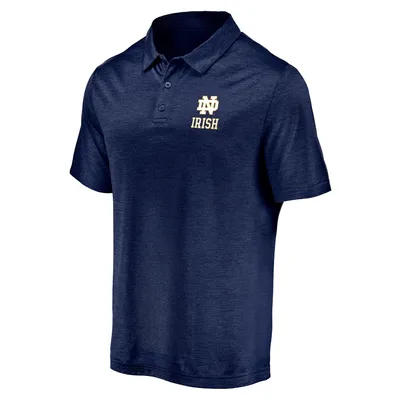 Fanatics Notre Dame Primary Logo Striated Polo - Men's