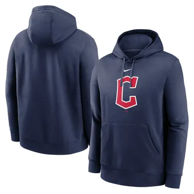 Lids Cleveland Guardians New Era Sleeveless Pullover Hoodie - Navy