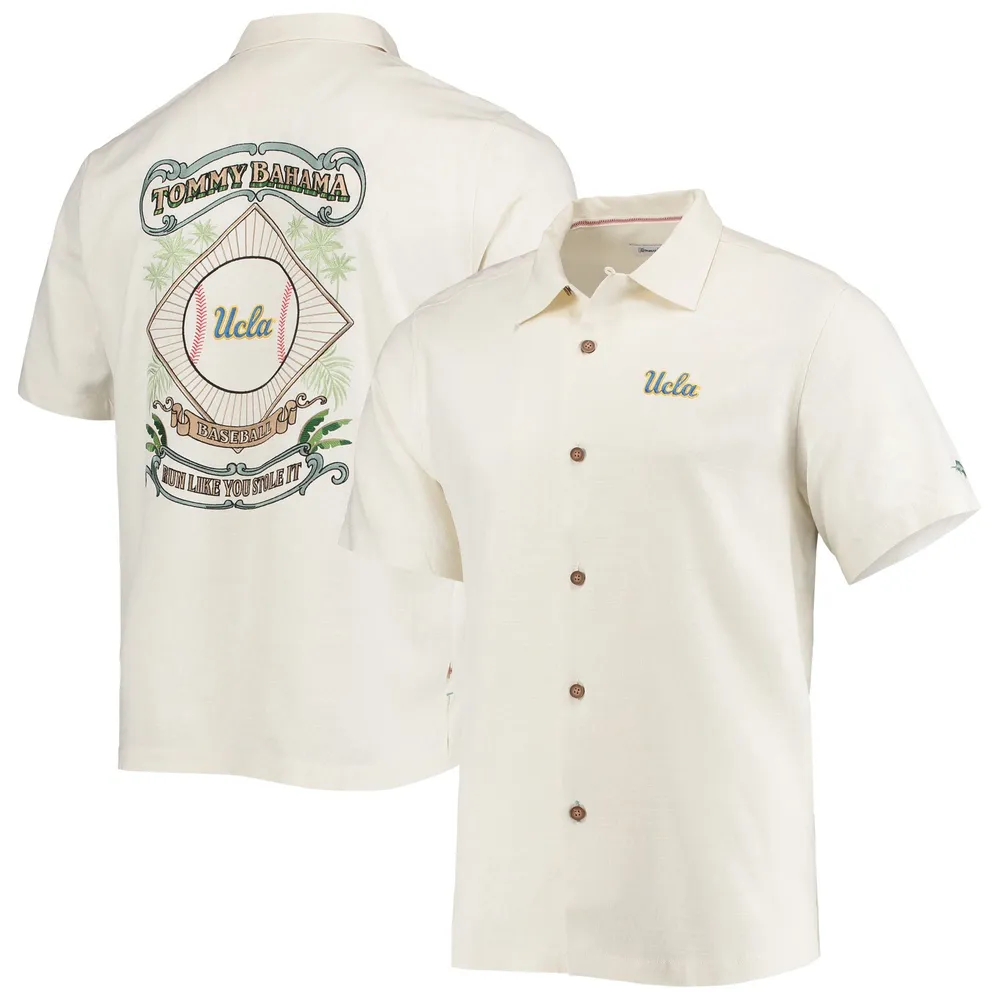 Tommy Bahama UCLA Run Like You Stole It Camp Button-Up Shirt - Men's