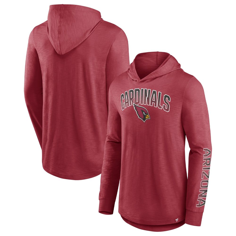 Men's NFL x Darius Rucker Collection by Fanatics Heather Gray Arizona  Cardinals Pullover Sweatshirt