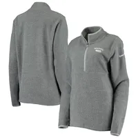 Nike Ohio State Teddy Bear Fleece Half-Zip Jacket - Women's