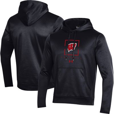 Under Armour Wisconsin Football Fleece Pullover Hoodie - Men's