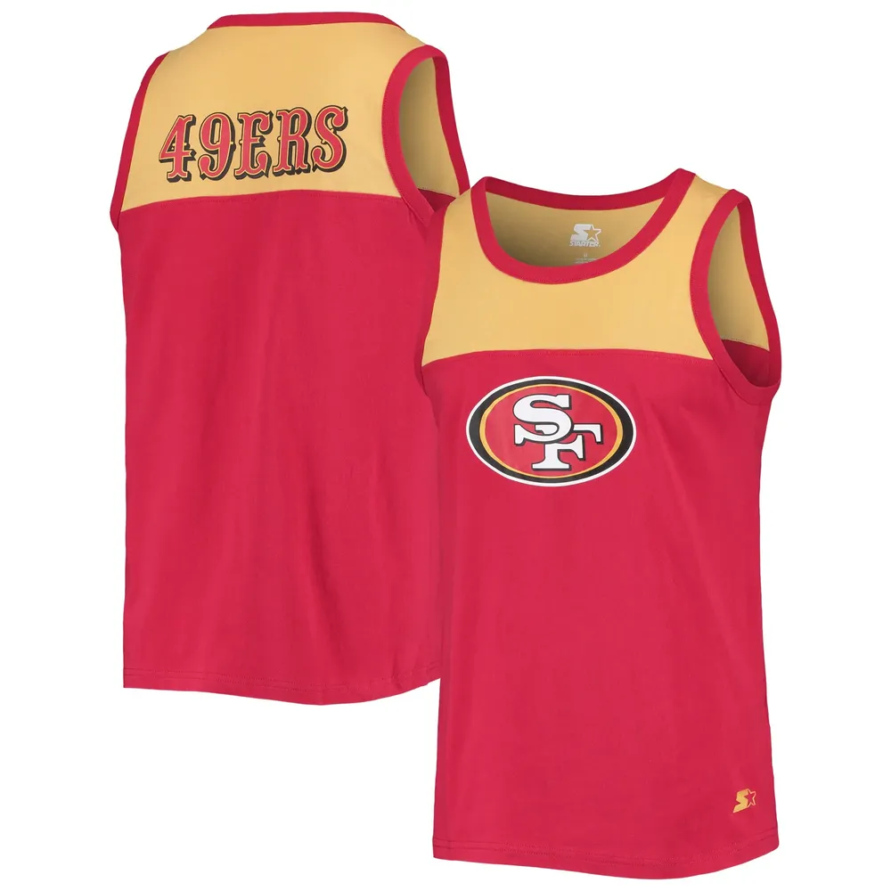 Starter 49ers Team Touchdown Fashion Tank Top - Men's