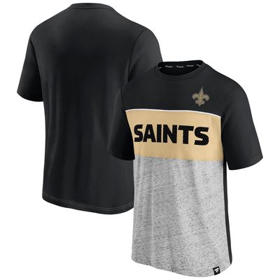 Fanatics Saints Colorblock T-Shirt - Men's