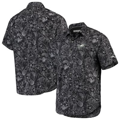 Tommy Bahama Eagles Tiki Luau Woven Button-Up Shirt - Men's