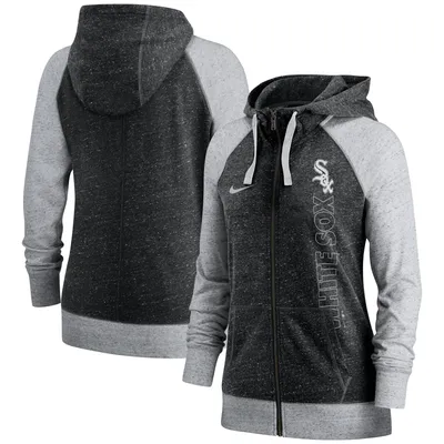 Nike White Sox Pocket Gym Vintage Full-Zip Hoodie - Women's