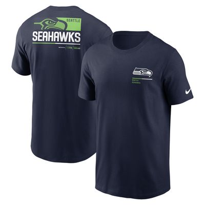 Nike Seahawks College Team Incline T-Shirt - Men's