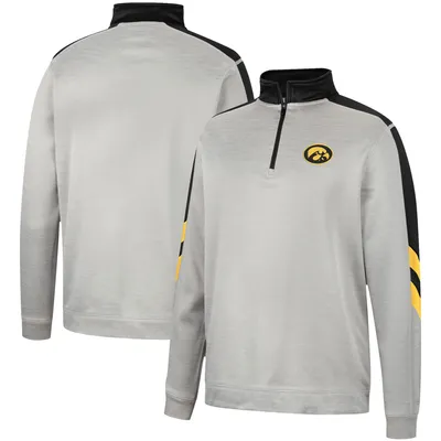 Colosseum Iowa Bushwood Fleece Quarter-Zip Jacket - Men's