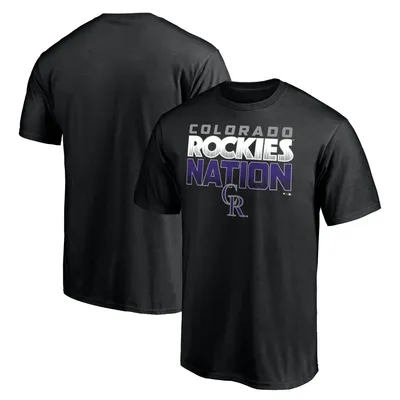 Fanatics Rockies Hometown Logo T-Shirt - Men's